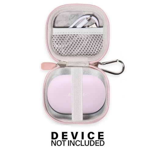 Case for Bose New QuietComfort True Wireless Noise Cancelling Earbuds (Pink) - color: Pink