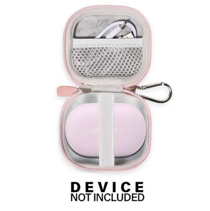 Case for Bose New QuietComfort True Wireless Noise Cancelling Earbuds (Pink) - color: Pink
