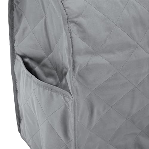Kitchen Mixer Dust Carry Bag, Anti Dirt Anti Scratches Mixer Dust Cover Kitchen Food Stand Mixer Dust Organizer Cover (Gray) - color: Gray