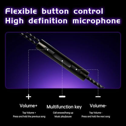 CCA ND Planet IEM Earphones: 12mm Dual Magnetic Drivers, HiFi Gaming Earbuds with Detachable 2-Pin Cable, Noise Isolating in-Ear Monitors for Musician Audiophile Singer DJ - color: Gold, style: With Mic