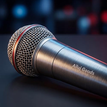 BJ59 Dynamic Vocal Microphone – Professional XLR Supercardioid Mic for Singing, Karaoke, Live Performance & Studio Recording, Full Metal Handheld Microphone with High Gain Before Feedback