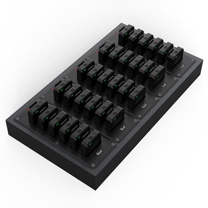 Wireless Tour Guide System, Tour Guide Microphone and Speaker Tour Guide Headsets, 1 Transmitter 30 Receivers 1 Charger 1 Storage Case, Headsets System for Training Church Factory - color: 30 Receivers & 1 Transmitter