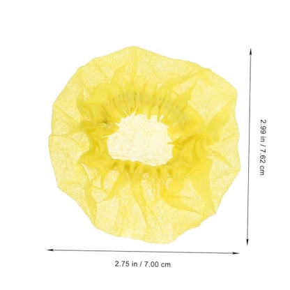 Disposable Non Woven Microphone Protective Cover 200 Pack Yellow - color: Yellow