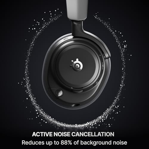 SteelSeries Arctis Nova Pro Omni - Hi-Res Wireless Gaming Headset, 96kHz/24bit, ANC, ClearCast Pro Mic, AI Noise Rejection, Mobile App, Mix 2.4GHz + BT, OmniPlay PC+PlayStation+Xbox - Graphite - color: Graphite - Exclusive
