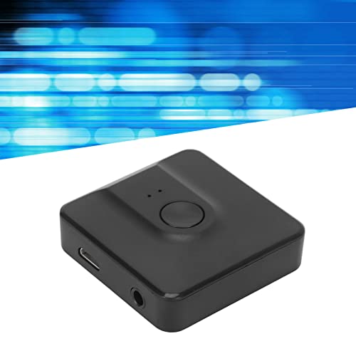 Bluetooth 5.0 Transmitter and Receiver,Multifunction 2 in 1 Audio Adapter,Splitter for TV/Headphones/PC/Home Stereo/Speakers