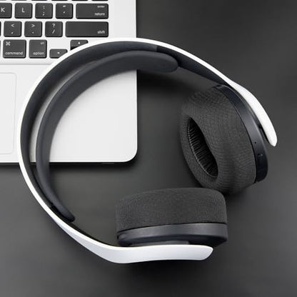 SOULWIT Earpads for Sony Pulse 3D (PS5) Wireless Headset, Ear Pads Cushions with Noise Isolation Foam - MF Black