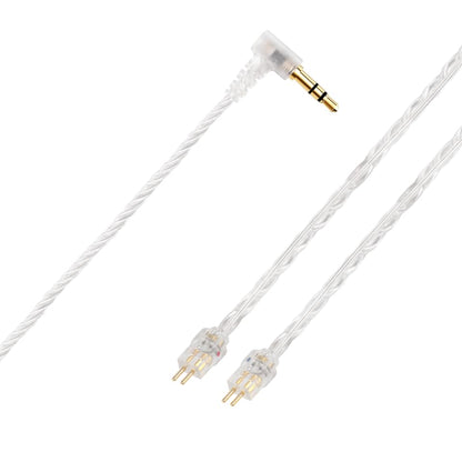 SOUNDLINK 2Pin Earphone Cable Wire for in-Ear Monitor Fits for 1964 w4r um3x es3 es5 - Silver - color: Silver