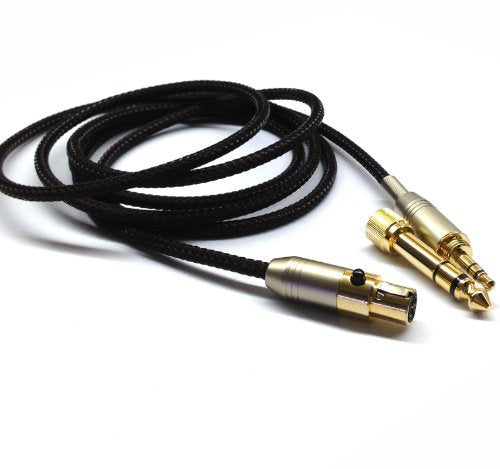 NewFantasia Replacement Audio Upgrade Cable Compatible with AKG K240, K240S, K240MK II, Q701, K702, K141, K171, K181, K271s, K271 MKII, M220, Pioneer HDJ-2000 Headphones 2meters/6.6feet - size: 2m