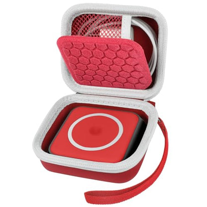 Hard Case for UCOMX/Hicober 3-in-1 Charger, Box Only | Hard shell case for UCOMX, Hicober, Iseyyox, LISEN and RTOPS 3-in-1 charger users, with divider and mesh pocket - color: Red