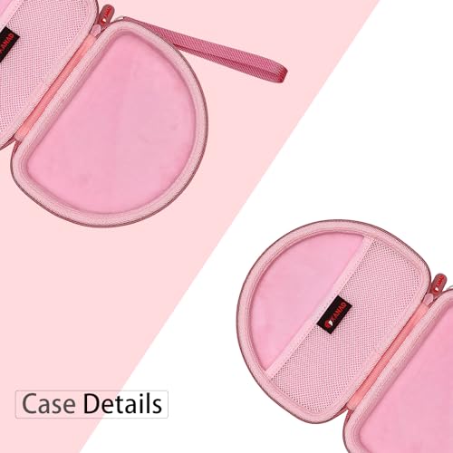 XANAD Hard Case for JBL Junior JR 320 320BT/JR310BT Kids Headphones, Pink - color: Pink