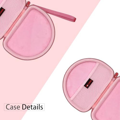 XANAD Hard Case for JBL Junior JR 320 320BT/JR310BT Kids Headphones, Pink - color: Pink