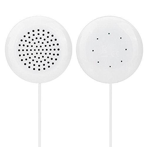 Mini Speaker, Portable 3.5mm Plug Stereo Pillow Speaker Laptop Speakers Wired for MP3 MP4 Player Mobile Phone
