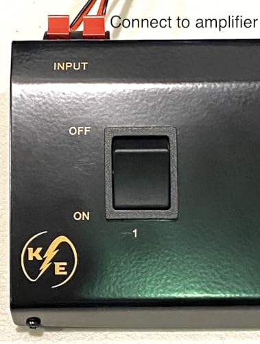 A/B A+B Switch 1 in - 2 Out 2 Way Stereo Receiver Speaker Set Selector