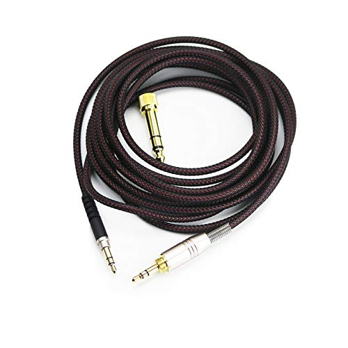 NewFantasia Replacement Audio Upgrade Cable Compatible with Audio-Technica ATH-M50xBT, ATH-AR3BTBK, ATH-SR50BT, ATH-ANC9, ATH-ANC7B, ATH-SR5BTBK, ATH-S700BT Headphones 3meters/9.9ft - size: 9.8 ft