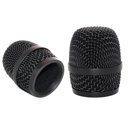 2 Pack Replacement Microphone Grille for Sennheiser XSW E825 E835 E865 Wireless Handheld Microphone With Windscreen