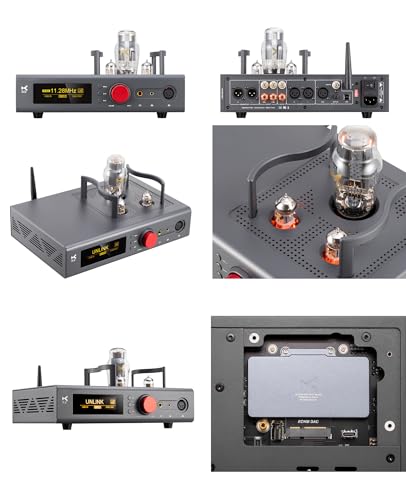 xDuoo TA-32 DAC Tube Balanced Headphone Amplifier Tube Preamp - Power UP to 3000mW, 16-600Ω, BT/USB/AES/Opt/Coax in