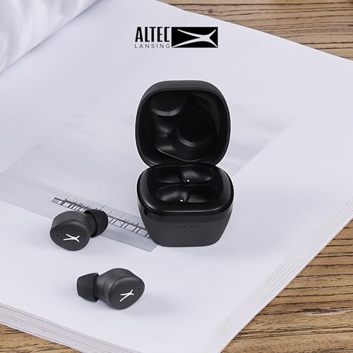 Altec Lansing - Wireless Sport Earbuds, Waterproof, Bluetooth - color: Black