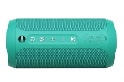 EDUPLINK Bluetooth Speaker IPX7 Waterproof Wireless,Teal - color: Teal Dark Waterproof Speaker