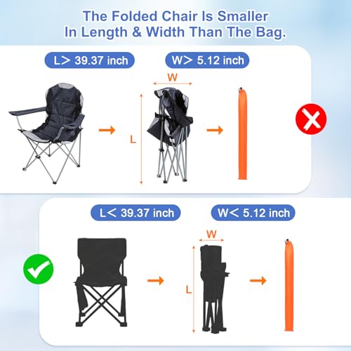 2 Pcs 40 x 5 Inch Tripod Monopod Case Bag, Oxford Cloth Foldable Tripod Carrying Case Bag with Drawstring, Fits Speaker/Light Stand/Studio/Outdoor/Travel/Camping, Orange - size: 40x5 Inch