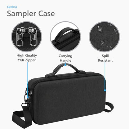 GEEKRIA Hard Shell Travel Case Compatible with Korg Volca Drum/Volca Keys/Volca Beats/Volca FM2 / Volca Sample 2 / Volca Bass Audio Sampler Carrying Bag (Dark Gray)