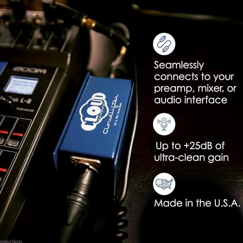 Cloud Microphones - Cloudlifter CL-1 Mic Activator - USA Made | Ultra-Clean Microphone Preamp Gain - size: CL-1