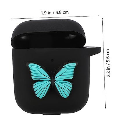 STOBOK 2pcs Earphone Case Charging Slot Silicone Cover Buckle for Easy Attachment