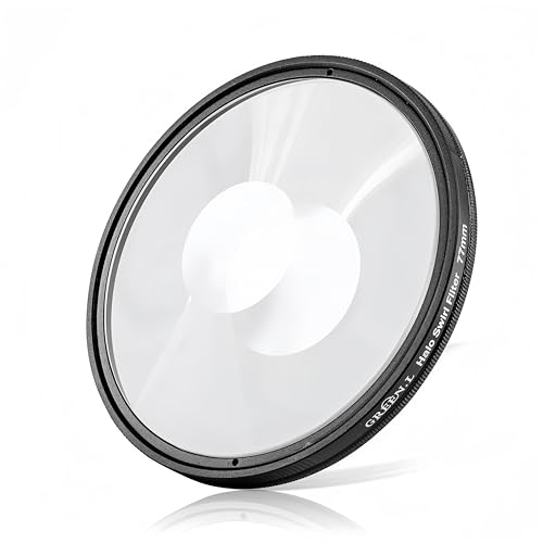 GREEN.L 72mm Spiral Halo Camera Lens Filter Halo Swirl Filter - size: 72mm, style: Spiral Halo Filter