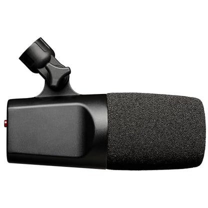 SE ELECTRONICS DynaCaster DCM6 XLR Dynamic Microphone with Built-in Preamp, Shockmount & Pop Filter - Front-Addressed Cardioid Dynamic Mic for Streaming - Voiceover, Broadcasting & Podcast Microphone