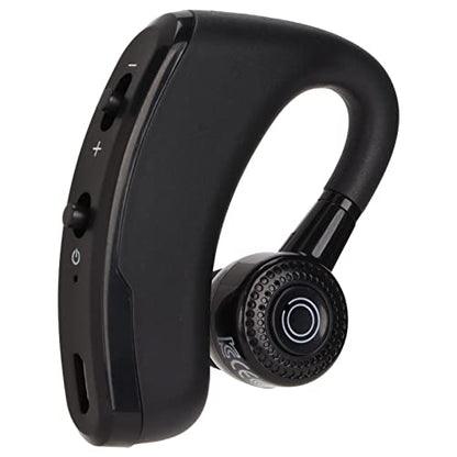 Single Ear Bluetooth Headset, Stylish Sports Earbuds V9 Noise Cancelling 180° Adjustable Headset Ear Hook Earphone Phone Headset for Driving Sports Business Earphone