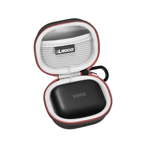 RLSOCO Case for RØDE Wireless Micro Compact Wireless Microphone Travel Protective Bag for Rode Micro Compact Microphone (Case Only)