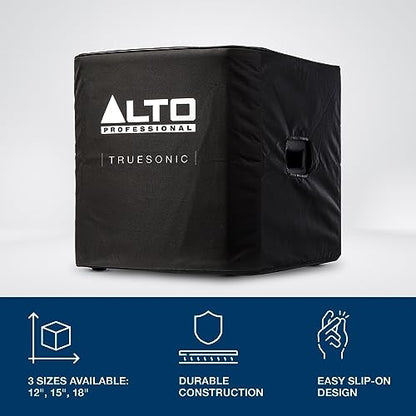 ALTO Durable Slip-On Cover for TS12S Subwoofer | Protective Rugged Cover, Nylon Lining Construction, and Easy Handle Openinings - style: TS12S Cover