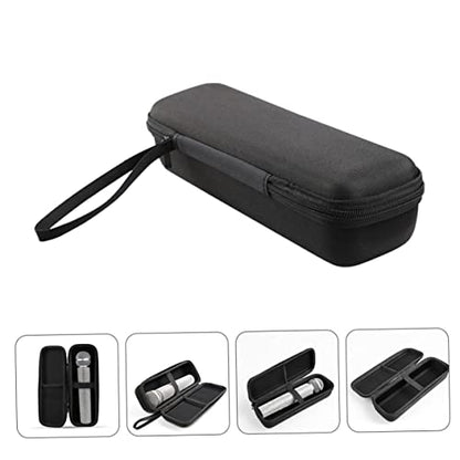 Abaodam EVA Shockproof Storage Bag Microphone Carrying Case with Handle