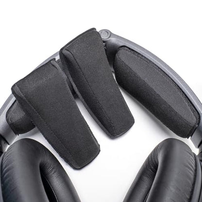 Replacement Ear Pads Headband Cushion Pad Compatible with Bose A30 Aviation Headset Including Inner Foam Filter Inserts, 3 Mic Covers Windscreen, Protein Leather Memory Foam (Refresh Kit)