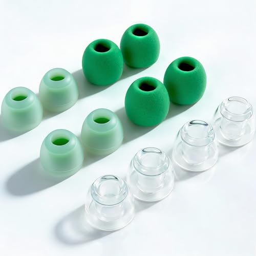 Tipsy IEM Ear Tips Set, 6 Pairs: Liquid Silicone, Skin‑Friendly Silicone, Memory Foam, Fits Tipsy M5/M3/M1/HD6/HD4 (B-M Size) - size: B-M Size