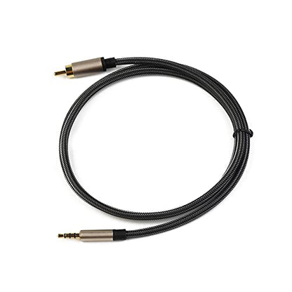 BagLEv Digital Coaxial Audio Video Cable Stereo SPDIF RCA to 3.5mm Jac k Male for HDTV (1M) - size: 1M