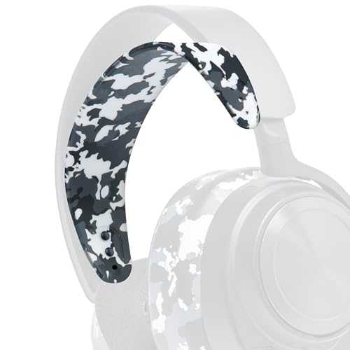 WC HeadbandZ Arctis Nova - Upgraded Silicone Headband for Arctis Nova Headsets by Wicked Cushions - Enhanced Flexibility, Comfort, and Style with Matching Earpad Designs | Snow Camo - color: Snow Camo