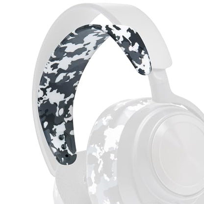 WC HeadbandZ Arctis Nova - Upgraded Silicone Headband for Arctis Nova Headsets by Wicked Cushions - Enhanced Flexibility, Comfort, and Style with Matching Earpad Designs | Snow Camo - color: Snow Camo
