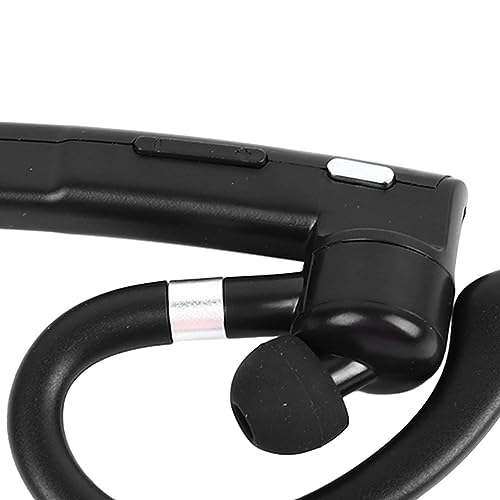 Acouto Earpiece Headset No Canceling Digital Power Display with Charging Case for Driving Business