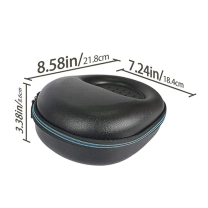 Hard Travel Case for Full Size Headphone | Compatible with Most Headphone, Shockproof, Impact-resistant, Protective Storage Box, Smooth Zipper