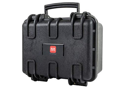 Monoprice Weatherproof Hard Case - Black (9 Liter) with Customizable Foam, 11 x 8 x 7 in Internal Dimensions - Pure Outdoor Collection - color: Black, size: 9 Liter, style: Case