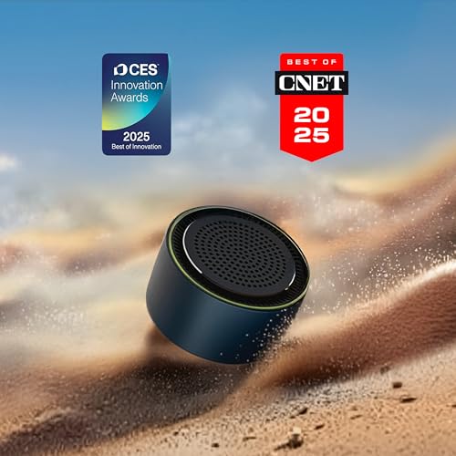 MagBeat 블루투스 스피커, 마그네틱 무선 충전기(흑연), 휴대용 스테레오 동기화 TWS, 붐 베이스, 최대 10H, IPX7 방수, 가정/실외/해변용 알루미늄 유니바디 디자인, 남성용 선물 - color: 흑연.