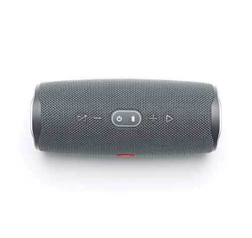 JBL Charge 4 - Waterproof Portable Bluetooth Speaker - Gray | Wireless Bluetooth Streaming, Up to 20 hours of playtime, IPX7 waterproof, JBL Connect, Durable fabric and rugged material - color: Gray