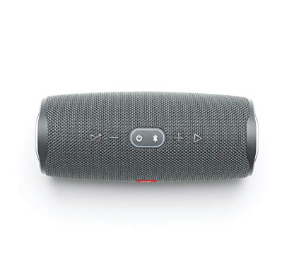 JBL Charge 4 - Waterproof Portable Bluetooth Speaker - Gray | Wireless Bluetooth Streaming, Up to 20 hours of playtime, IPX7 waterproof, JBL Connect, Durable fabric and rugged material - color: Gray