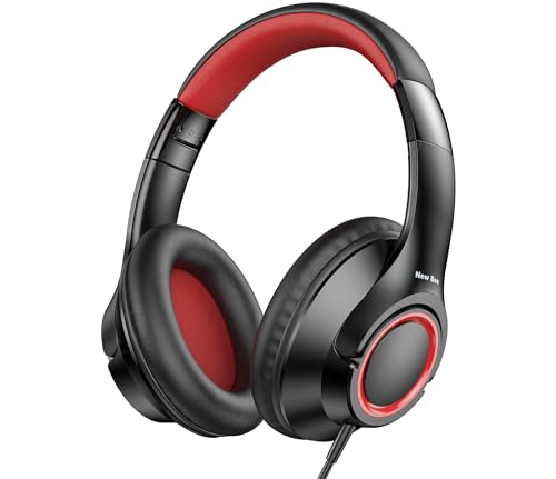 New Bee Kids Headphones,Wired,School,Toddler Headphones Baby Headphone Lightweight for Boys/Girls/Mac/Android/Kindle/Tablet/Pad - color: Black, size: wired