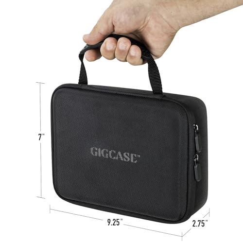 Case for Audio Interface – Compatible with Focusrite Scarlett 2i2/2i4/4i4, UA Volt 176/2, M-Audio M-Track, MOTU M2, Komplete Audio, Arturia MiniFuse – Durable Shockproof Travel Storage Bag - size: Large