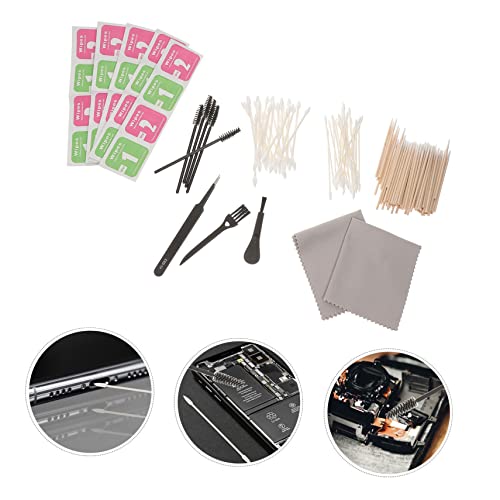 Angoily One Headphone Cleaning Tools Kit Earphone Cleaner Brush Sponge Stick for Wireless Charging Box Camera