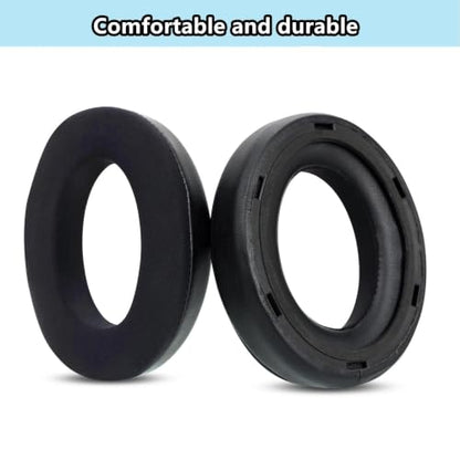 Replacement Ear Cushions for Sennheiser Momentum 4 & 5 Wireless Headphones | Cooling Gel Softer Ear Pads & High-Density Sound Isolation Protein Leather Foam Earpads -Black