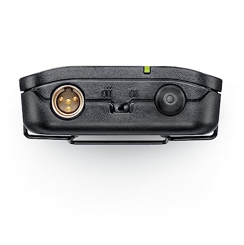 Shure BLX1288/CVL Dual-Channel Wireless Audio System, H9 Band (512–542 MHz) – BLX88 Receiver, PG58 Handheld Mic & CVL Lavalier Bodypack – Up to 14 Hr Battery, 300 ft Range - style: H9 Band (512-542 MHz)