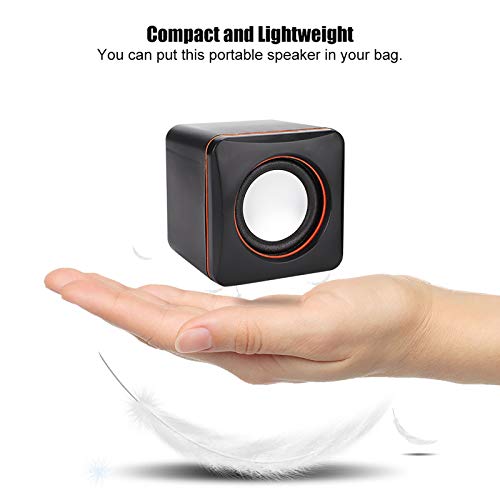 Hilitand Computer Speakers for Desktop PC, Laptop, USB Powered External Stereo Speaker, Volume, Rich Bass, 3.5 mm Audio Plug to Notebook, Desktop(#1)
