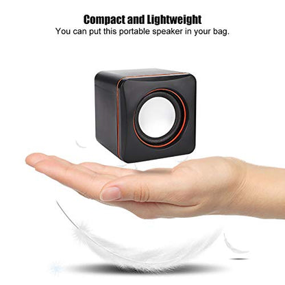Hilitand Computer Speakers for Desktop PC, Laptop, USB Powered External Stereo Speaker, Volume, Rich Bass, 3.5 mm Audio Plug to Notebook, Desktop(#1)